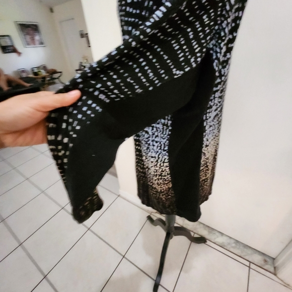 Nic and Zoe geometrical print ling line sweater top xl ombre multi color - Picture 12 of 12